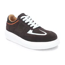 mccoy Men Leather Colourblocked Lace-Ups Lightweight Sneakers-picture-9