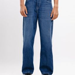 FREAKINS Men 90's Basic Straight Jeans-image-55