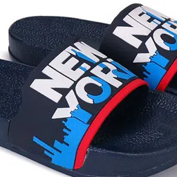 PENNEN Men Self Design Slider Flip Flops image 3