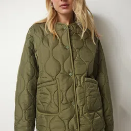 Happiness istanbul Women Crop Tailored Jacket-picture-49