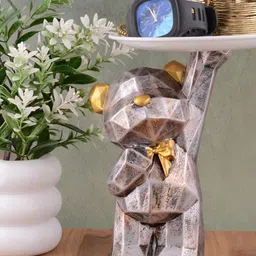 Zart Silver-Toned Idol Showpiece-picture-14