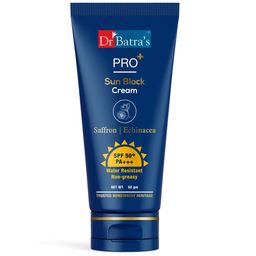 Dr. Batras PRO+ Sun Block SPF50+ PA+++ Sunscreen with Saffron & Echinacea - 50g-15