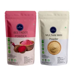 VEDICINE Set of 2 Face Pack 100 g each - Beetroot & Multani Mitti-41