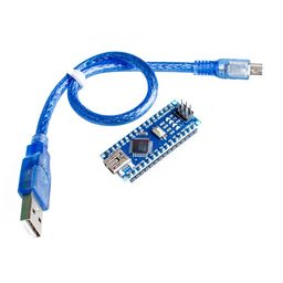 Nano Board R3 CH340 chip With USB Mini Cable compatible with Arduino (soldered) image 1