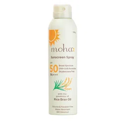 moha Sunscreen Spray SPF 50 PA+++ with Rice Bran Oil - 170g-46