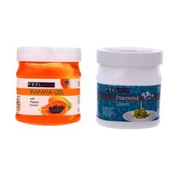FEELHIGH Set Of Papaya Gel & Diamond Cream - 500ml Each-24