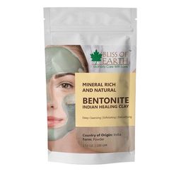 Bliss of Earth 100% Natural Bentonie Clay 100gm-49