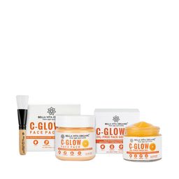 Bella Vita Organic Vitamin C Face Glow Duo - Face Pack 100g & Face Gel 50g-32