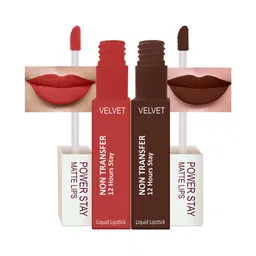 PERPAA Set Of 2 Waterproof Liquid Matte Power Stay Lipstick 100gm-image-20