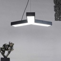 Blisora Black Iron Hanging Light | Inbuilt LED | without Bulb | Eliante by Jainsons Lights-picture-10
