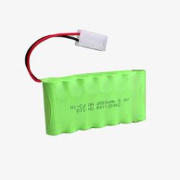 4500mAh 8.4v Ni-Cd AA Cell Battery Pack with 2-pin C20  Connector for Cordless Phone, Toys, Car, DIY Project Battery-10