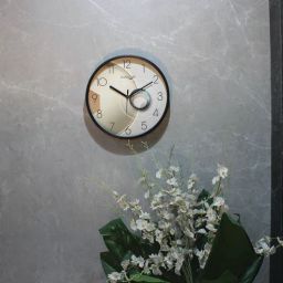 random 12 Inches White Round Wall Clock-picture-36