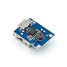 ESPtronics (5 Pcs) 5V Step-Up Power Module Lithium Battery Charging Board for DIYtronics image 2