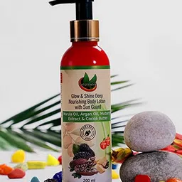 NatureNova Herbals Glow & Shine Deep Nourishing Body Lotion with Sun Guard 200 ml-37