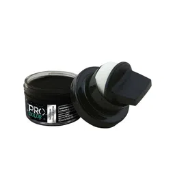 PRO Black Shoe Cream Polish with Applicator 50ml-Black-image-74