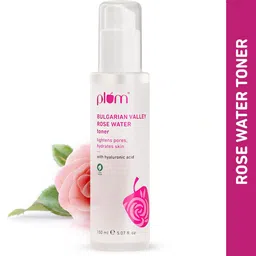 Plum Bulgarian Valley Rose Water Toner For Tightens Pores - 150ml-23