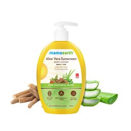 Mamaearth Aloe Vera SPF 30 Sunscreen Body Lotion with Ashwagandha - 300 ml-11