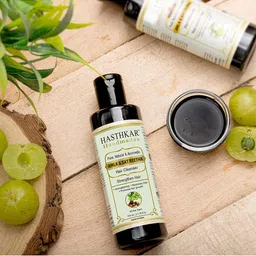 Hasthkar Handmades Natural Amla & Sat Reetha Hair Cleanser Shampoo - 210 ml-13
