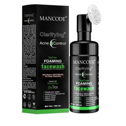 MANCODE Clarifying+ Acne Control Tea Tree Foaming Face Wash-36