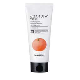 TONYMOLY White Clean Dew Red Grape Fruit Foam Cleanser- 180ml-53
