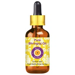 Deve Herbes Pure Bhringraj Oil with Glass Dropper - 10 ml-image-88