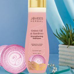 Jovees Onion Oil & Bamboo Strengthening Shampoo For Smooth & Healthy Hair - 300 ml-32