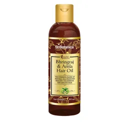 Oriental Botanics Bhringraj & Amla Hair Oil With Comb Applicator 100 ml image 1