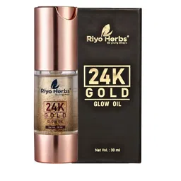 Riyo Herbs Natural 24K Gold Face Glow Oil - 30 ml-15