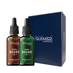 Quemico Professionnel Men Set of 2 Beard Growth Essential Oil - 35ml each-4