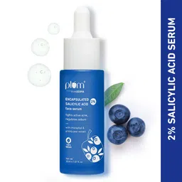Plum thinkDERMA 2% Salicylic Acid Face Serum for Active Acne - 30 ml-54