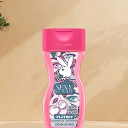 Playboy Sexy So What Softening Shower Gel with Black Cherry Scent - 250 ml-52