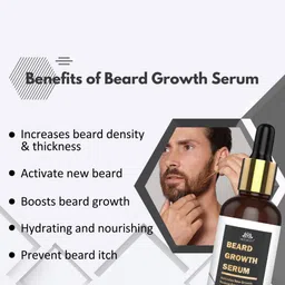 INTIMIFY Beard Growth Serum with Redensyl & Biotin - 30 ml image 2