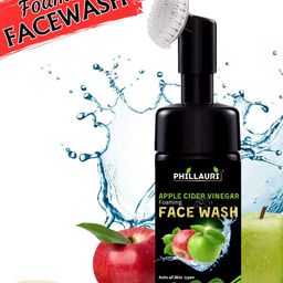 Phillauri Apple Cider Vinegar Foaming Face Wash for Help Unclogs Pores - 150 ml image 2