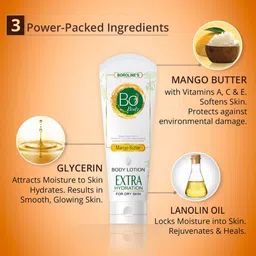 BOROLINE Set Of 2 Extra Hydration Bo Body Lotion With Mango Butter 250 ml image 2