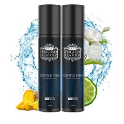 NEXT CARE English Leather Set Of 2 Fresh Perfumed Body Spray Deodorant - 120ml Each-52