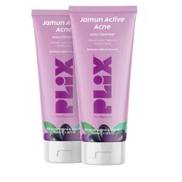 PLIX THE PLANT FIX Set Of 2 Jamun Active Acne Juicy Cleanser - 100ml Each-20