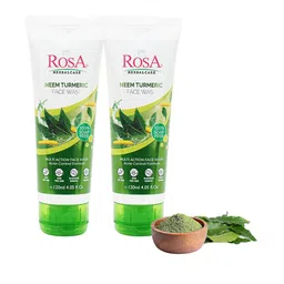 ROSA Set Of 2 Neem Turmeric Face Wash - 120 ml Each image 1