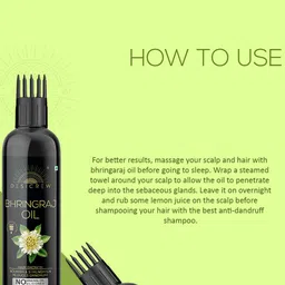 Desi Crew Set Of 2 Reduce Dandruff Bhringraj Oil- 100 ml Each image 3