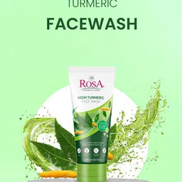 ROSA Set Of 2 Neem Turmeric Face Wash - 120 ml Each image 3