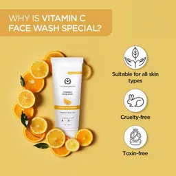 THE MAN COMPANY Set Of 2 Vitamin C Face Wash With Niacinamide - 50ml Each image 5