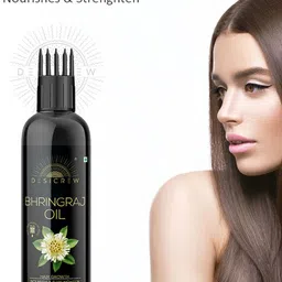 Desi Crew Set Of 2 Reduce Dandruff Bhringraj Oil- 100 ml Each image 2