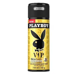 Playboy Men VIP Long Lasting Deodorant Spray - 150ml (87g)-image-69
