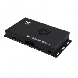 Waveshare Metal Box (A) for Raspberry Pi Compute Module 4 IO Board, with Cooling Fan image 1