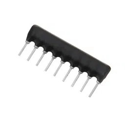 1K ohm 9 Pin Resistor Network - SIP image 1