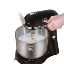 morz MORZ™ Powerful Stand Mixer for Baking & Dough Mixing 6-Speed Control, Large 2L Bowl, Easy-Clean Design image 1