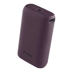 urbn 10000 mAh 20W Fast Charging Power Bank (2 Type C Ports, 12 Layers Circuit Protection, Purple)-5