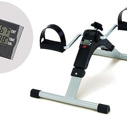 k.J.draheet Mini Foldable Arm and Leg Pedal Excerciser with Variable Resistance Fitness Cycle Bike for Exercise & Weight Loss with Digital Display for Home Gym (Multicolor Pack of 1) image 2
