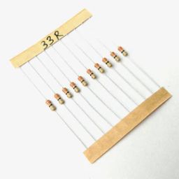 33 ohm, 1/4 Watt Resistor with 5% tolerance (Pack of 10)-image-78