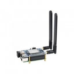 Waveshare EM06-E LTE Cat-6 HAT for Raspberry Pi, Dual Antennas LTE-A, Multi Regions Multi Band, GNSS image 1