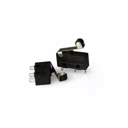TACT SWITCH KW11-3Z 5A 250V Micro Switch Round Handle 3 Pin N-O N-C for 3D Printers - 2 Pieces pack image 1
